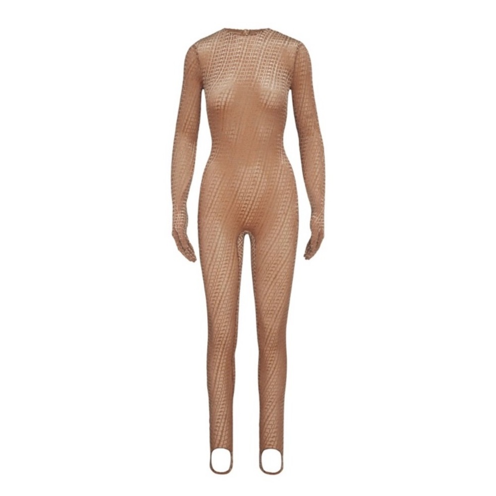 SKIMS stirrup bodysuit